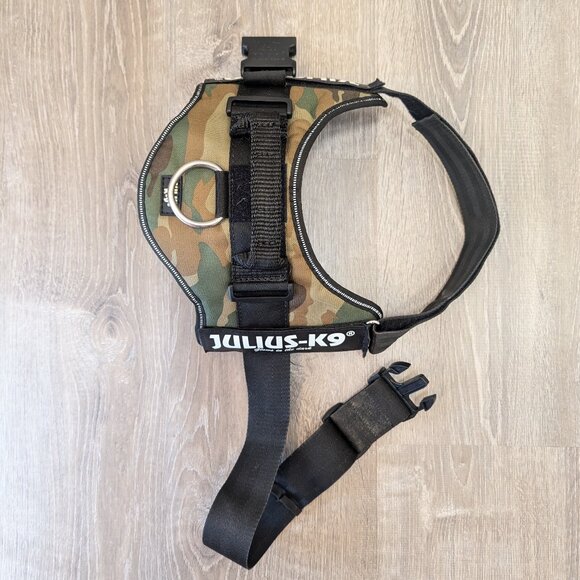 Julius K9 IDC Guide Dog Harness Camouflage size 2 XL - Picture 3 of 10